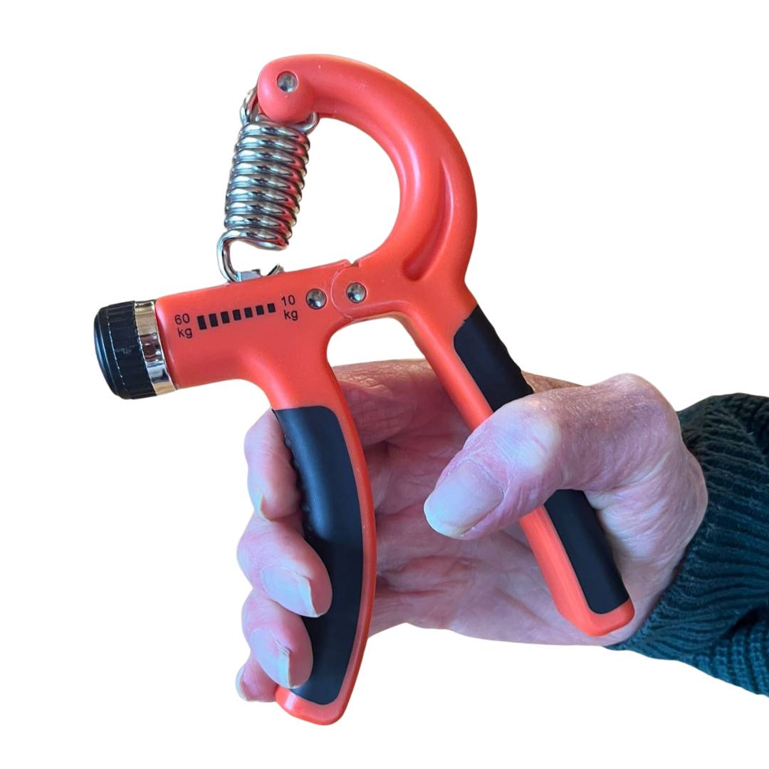 Grippey Hand Strengthener + Video - Guided Exercises - Sturdey for Seniors senior balance training