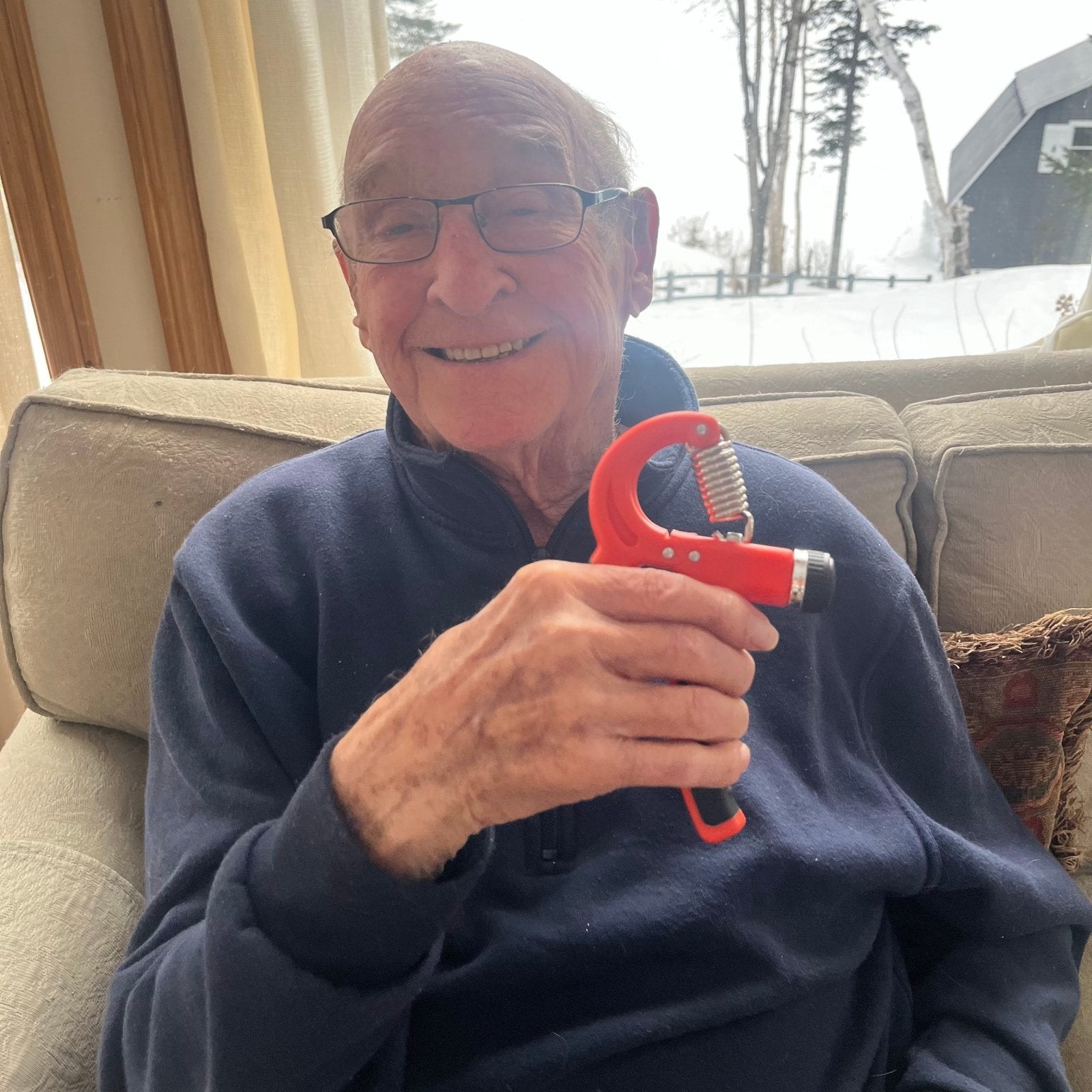 Grippey Hand Strengthener + Video - Guided Exercises - Sturdey for Seniors senior balance training