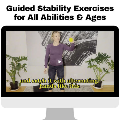 The Fall Prevention Coach's Daily Program & Community - Sturdey for Seniors senior balance training